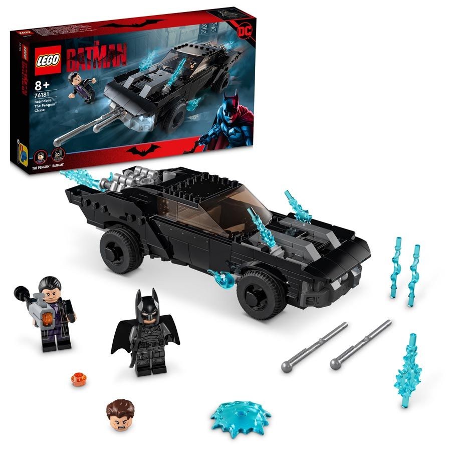 LEGO DC Batmano Betmobilis su figūrėlėmis 76181