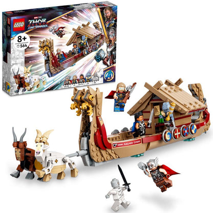 LEGO Marvel Vikingų laivas 76208