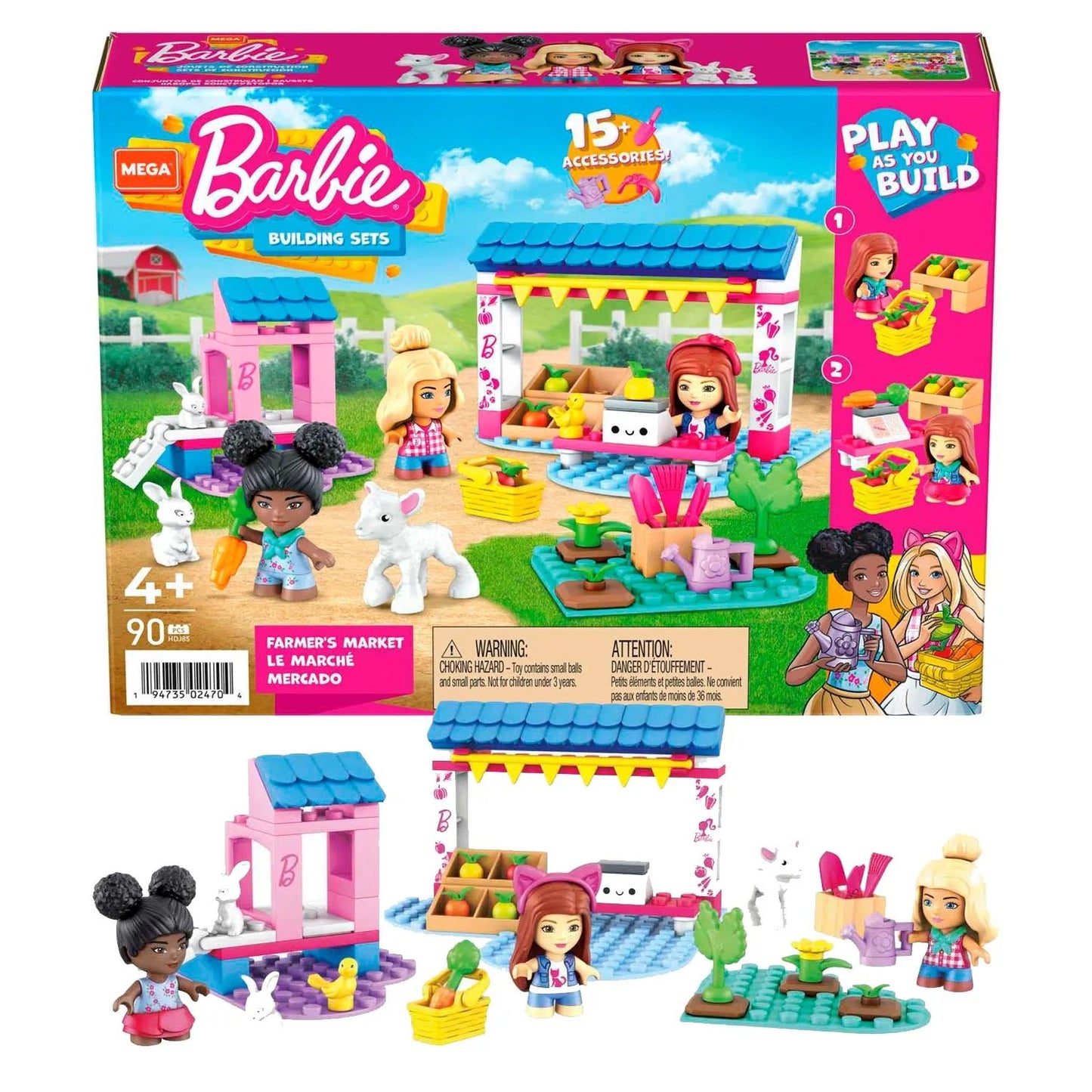 MEGA Bloks Barbie ūkio rinkinys HDJ85