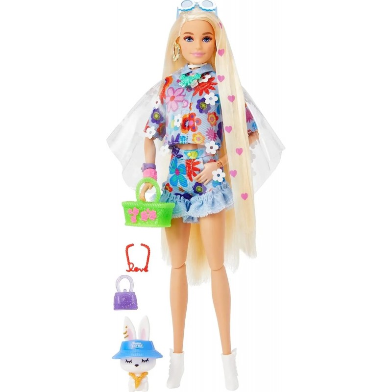 Lėlėl Barbė Extra Doll and Pet HDJ45