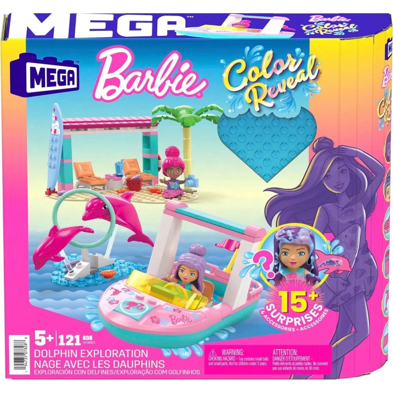 MEGA Bloks Barbie nuotykiai su delfinais HHW83