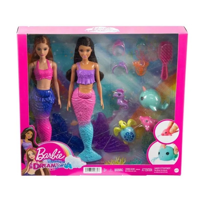 Barbie "Undinėlė" rinkinys 2 lėlės HBW89