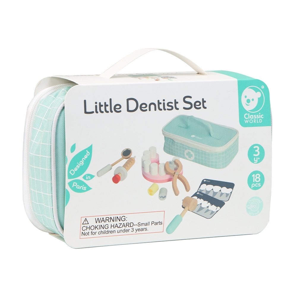 CLASSIC WORLD Little dentist set and doctor's suitcase - DKhouse