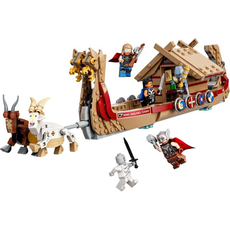 LEGO Marvel Vikingų laivas 76208