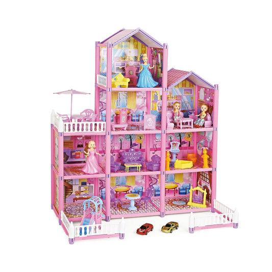 Lėllių namas Mega Willa Dollhouse 194 vnt. - DKhouse