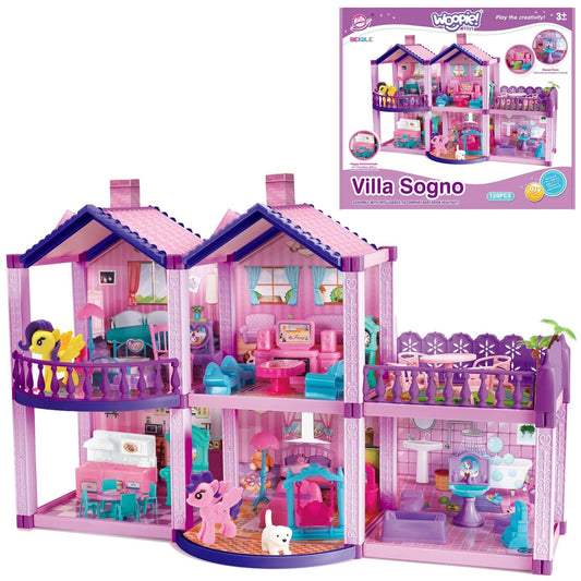 Pony namas PONY FANTASY VILLA 120 vnt. - DKhouse