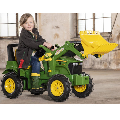 Rolly Toys John Deere Traktor na pedały Biegi Pompowane Koła 3 - 8 lat - DKhouse