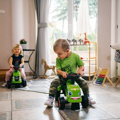 Traktorius Baby Claas Green su priekaba ir priedais nuo 1 metų - DKhouse