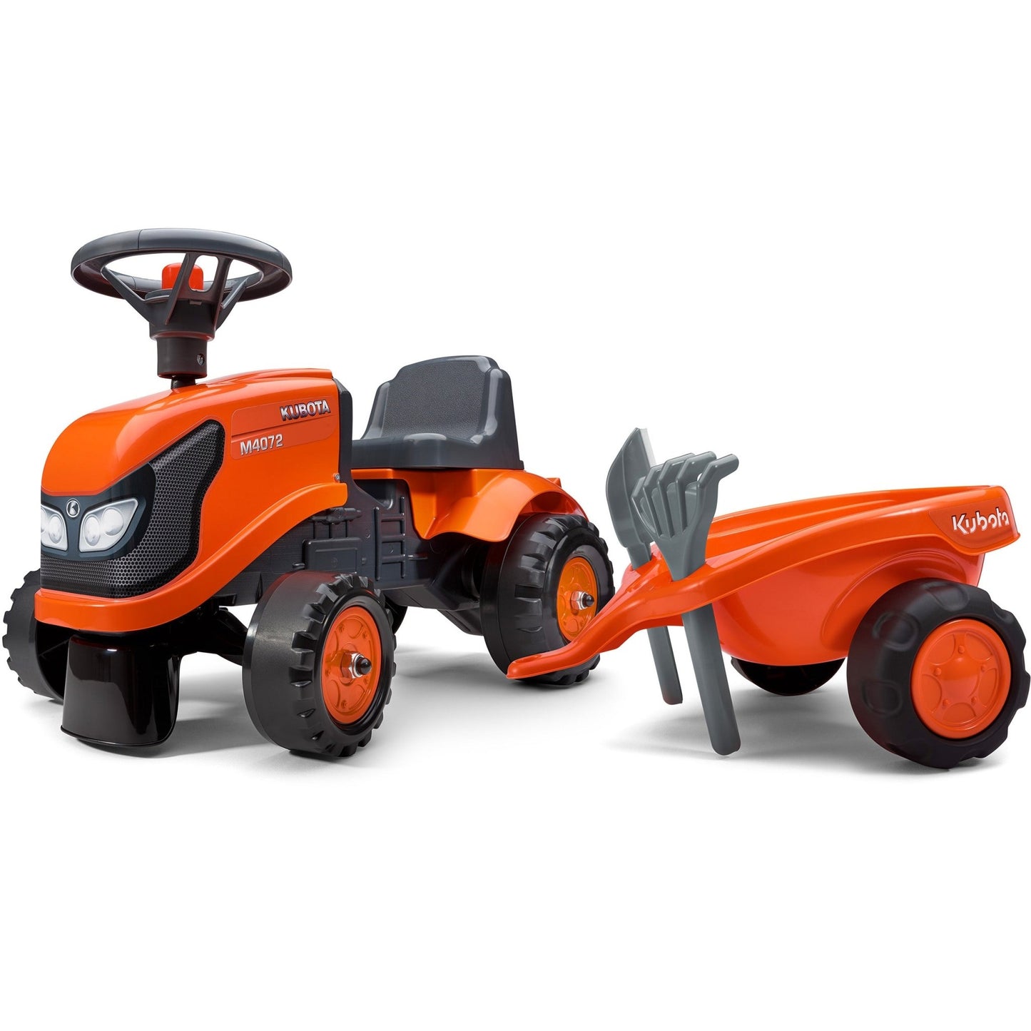 Traktorius Kubota Orange su priekaba + priedai 1 metų ir vyresni - DKhouse